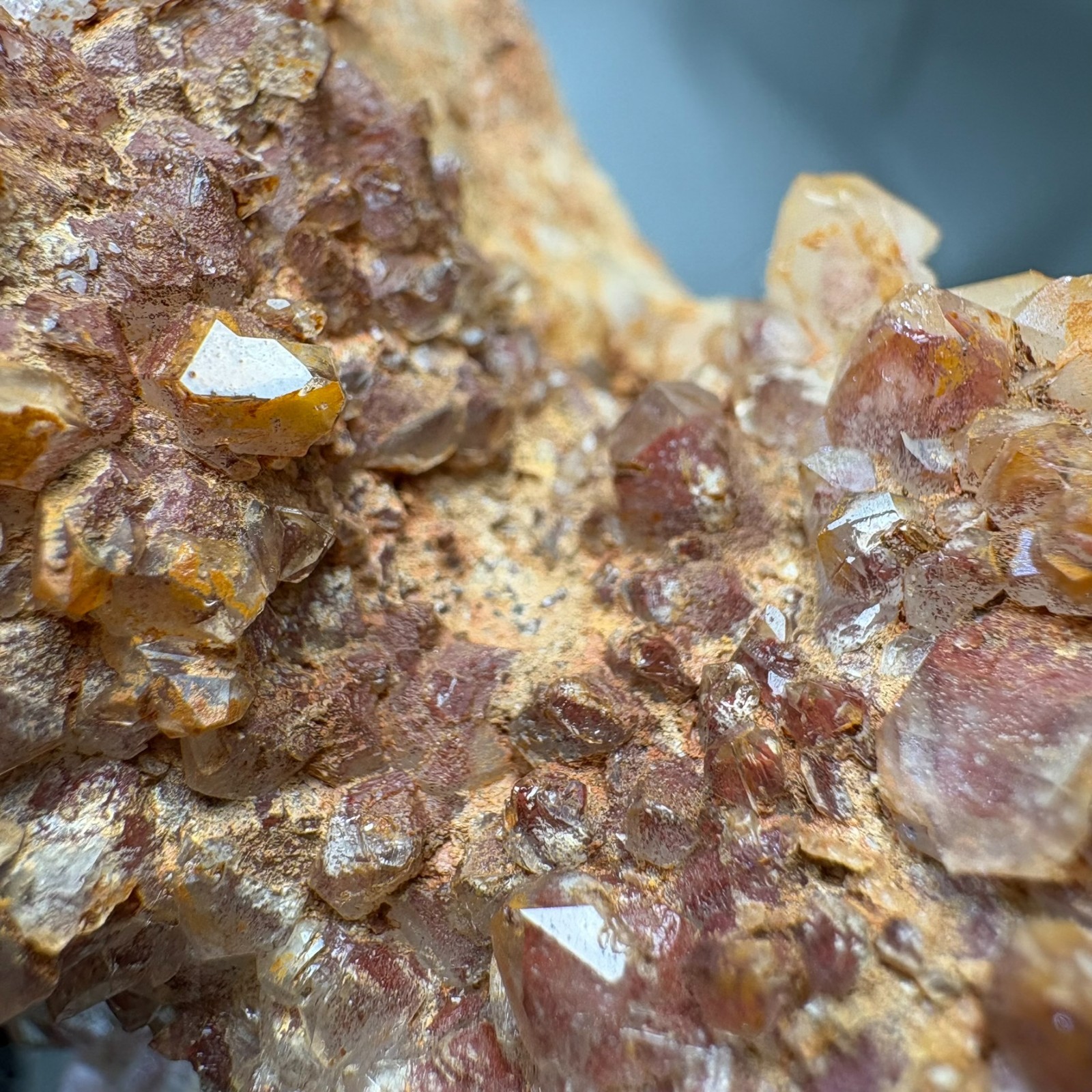 Natural Quartz w/ Pyramid Includion Cluster Crystal Raw Mineral Specimen Healing