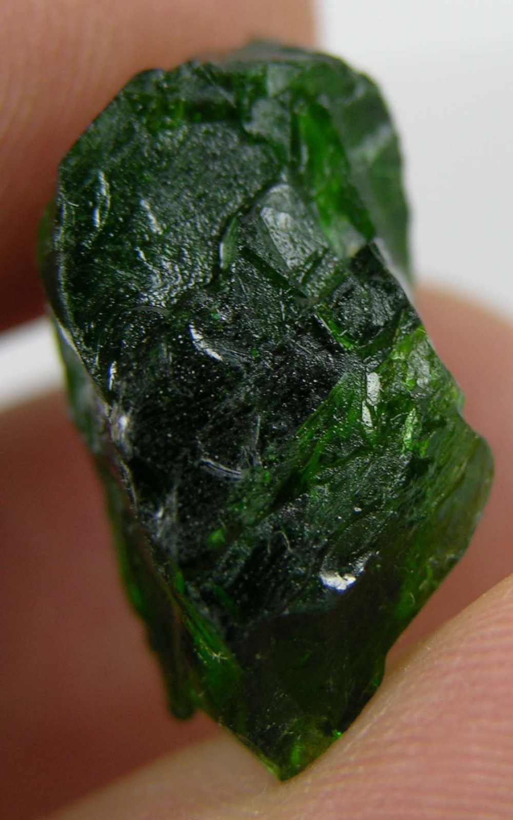 16.50Ct Russia 100% Natural Rough Raw Uncut Diopside Crystal Specimen 3.30g 20mm