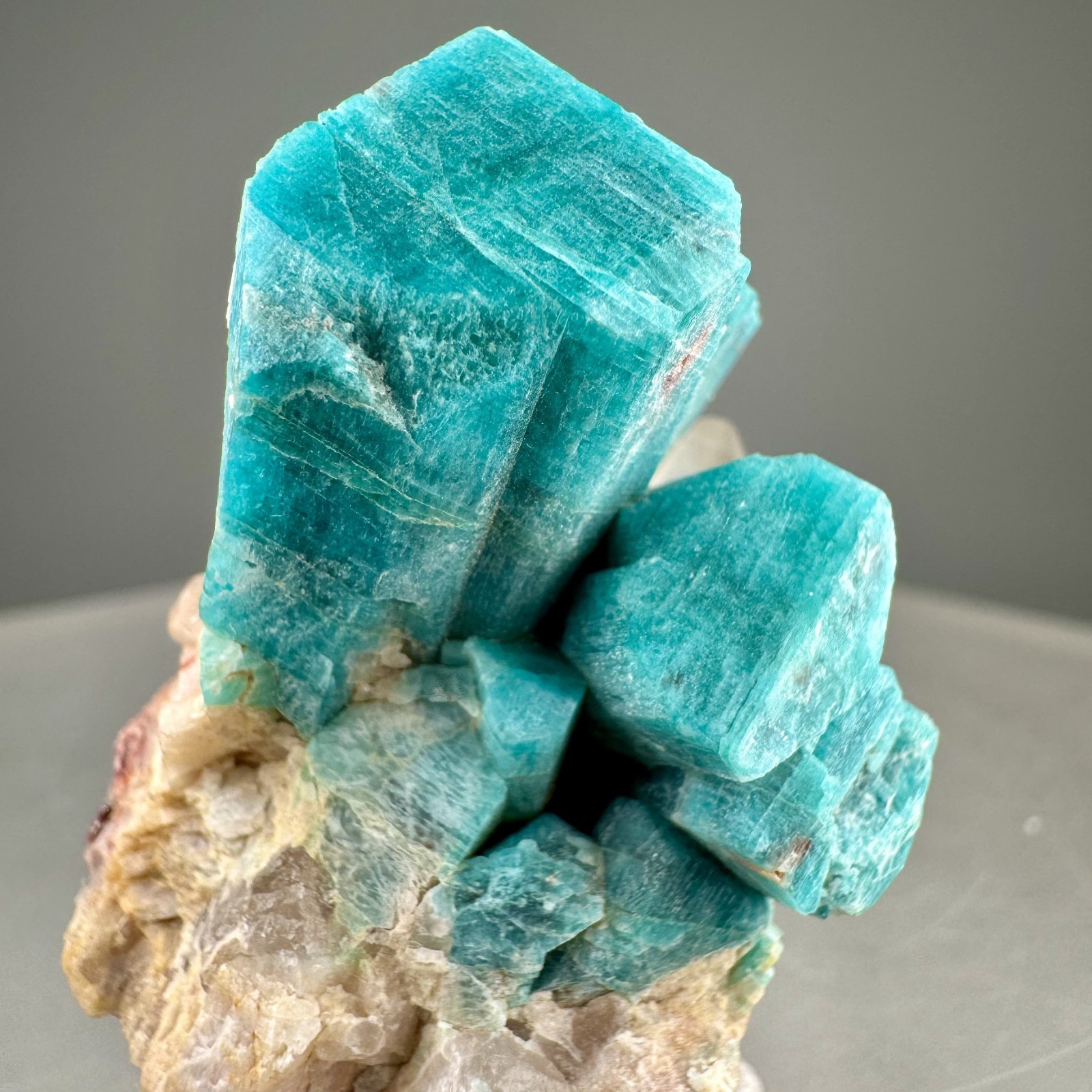 Microcline var. Amazonite: Lake George, Park County, Colorado, USA