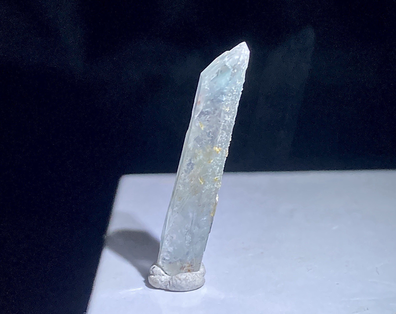 Ajoite Inclusions in Quartz Messina, South Africa