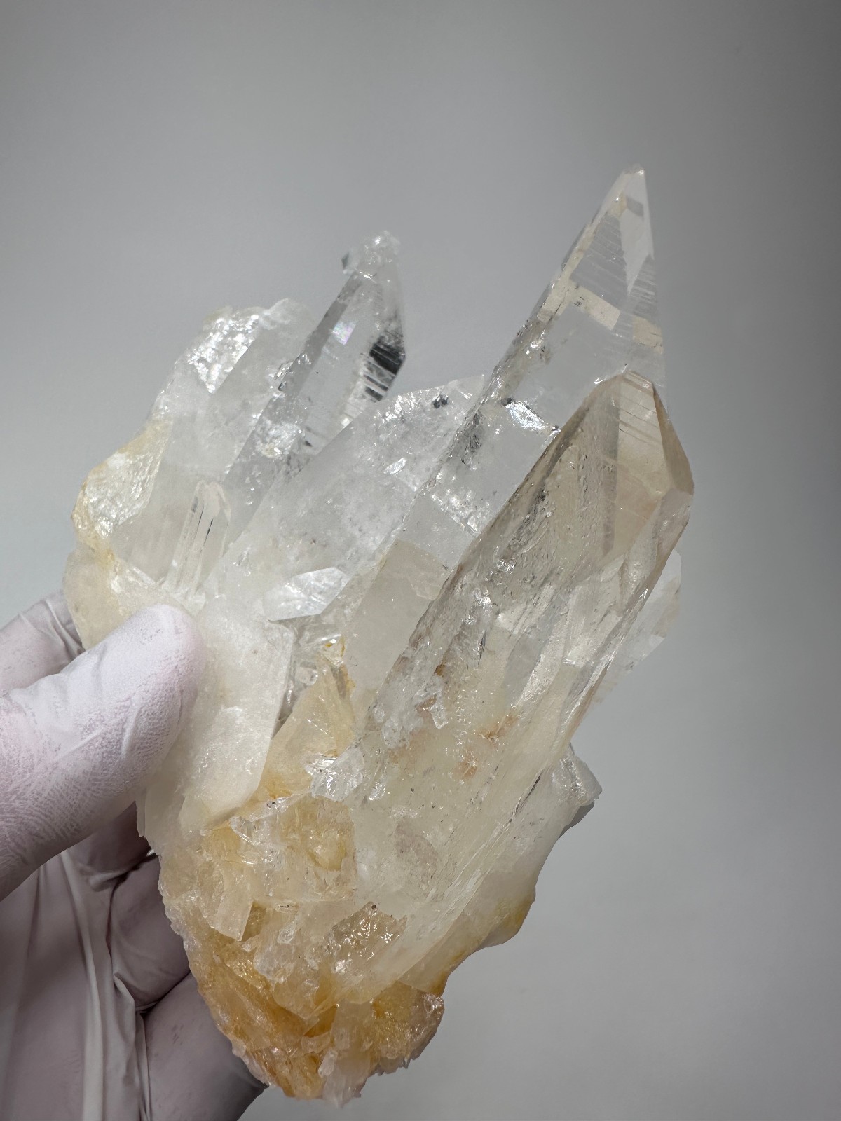 Exquisite___Large Colombian Lemurian Quartz Crystal Cluster Colombia