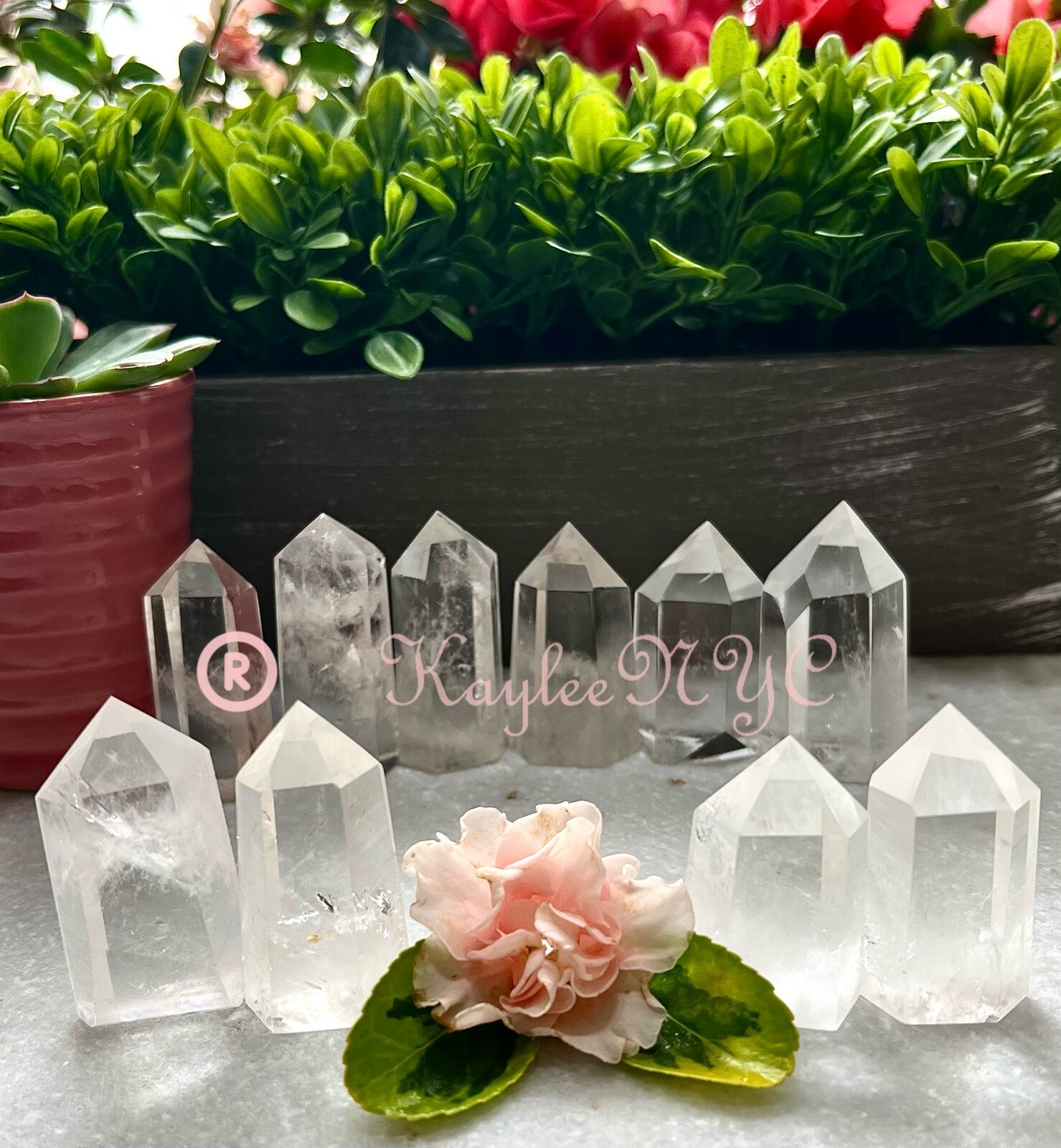 Wholesale Lot 1 Lb Clear Quartz Obelisk Tower Point Crystal Natural Energy