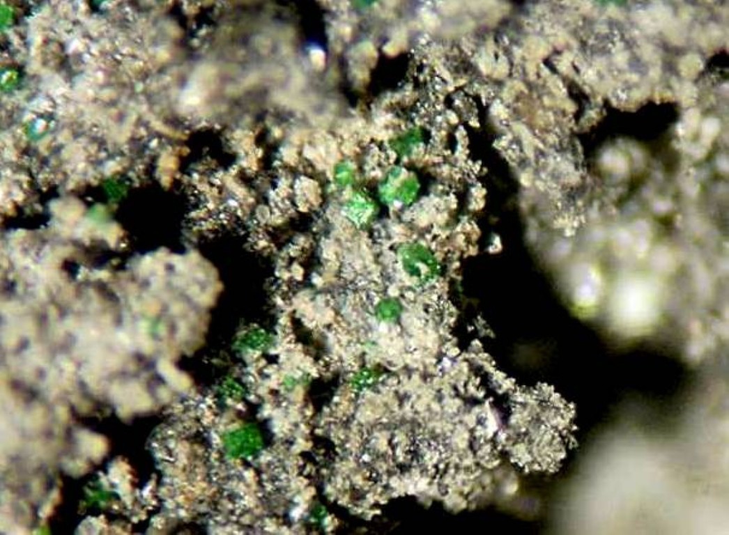 STEPITE, VYSOKYITE – Type Locality – Svornost Mine, Jachymov, CZECH REPUBLIC