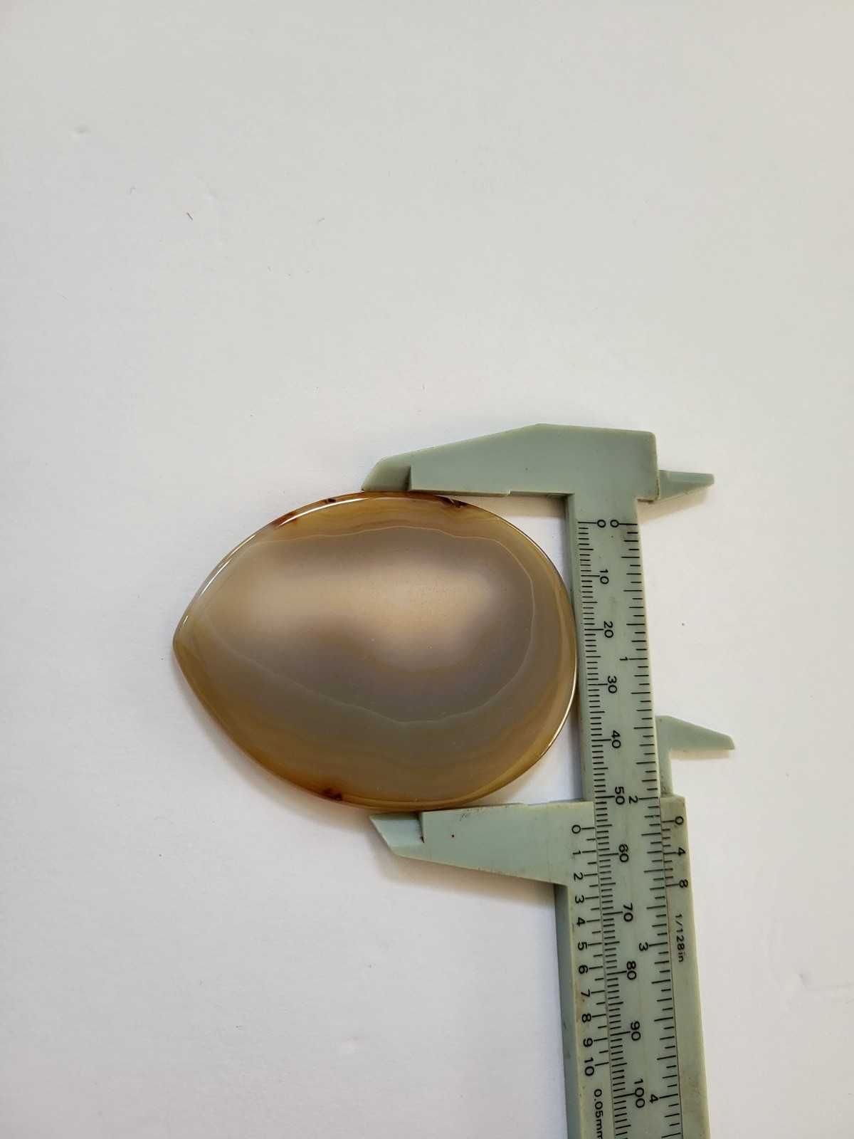 Brazilian Agate 2.75 inches by 2.25 inches