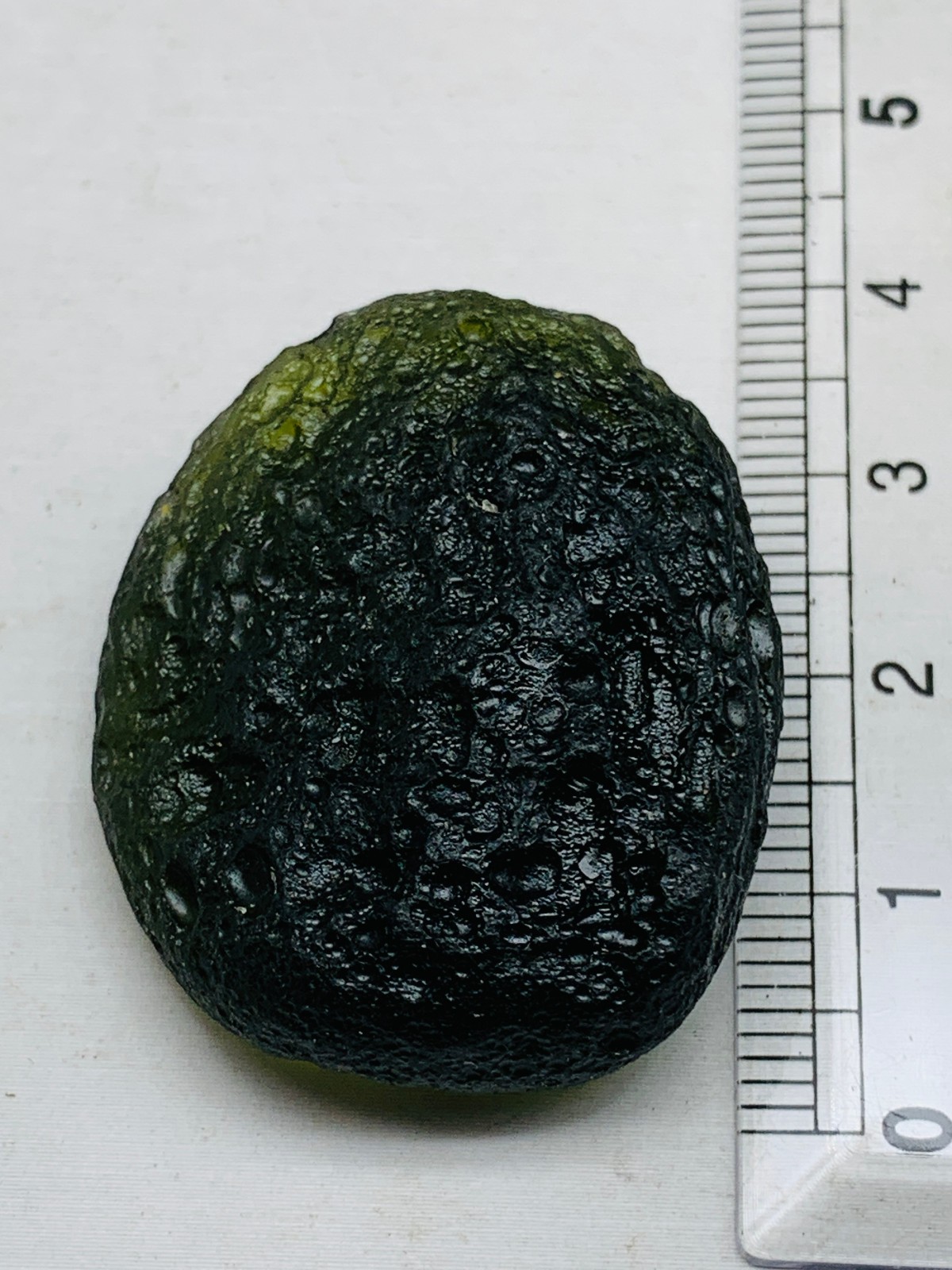 TOP Moldavite Raw Moldavite Crystal from Czech Republic PICcertificate 69CT