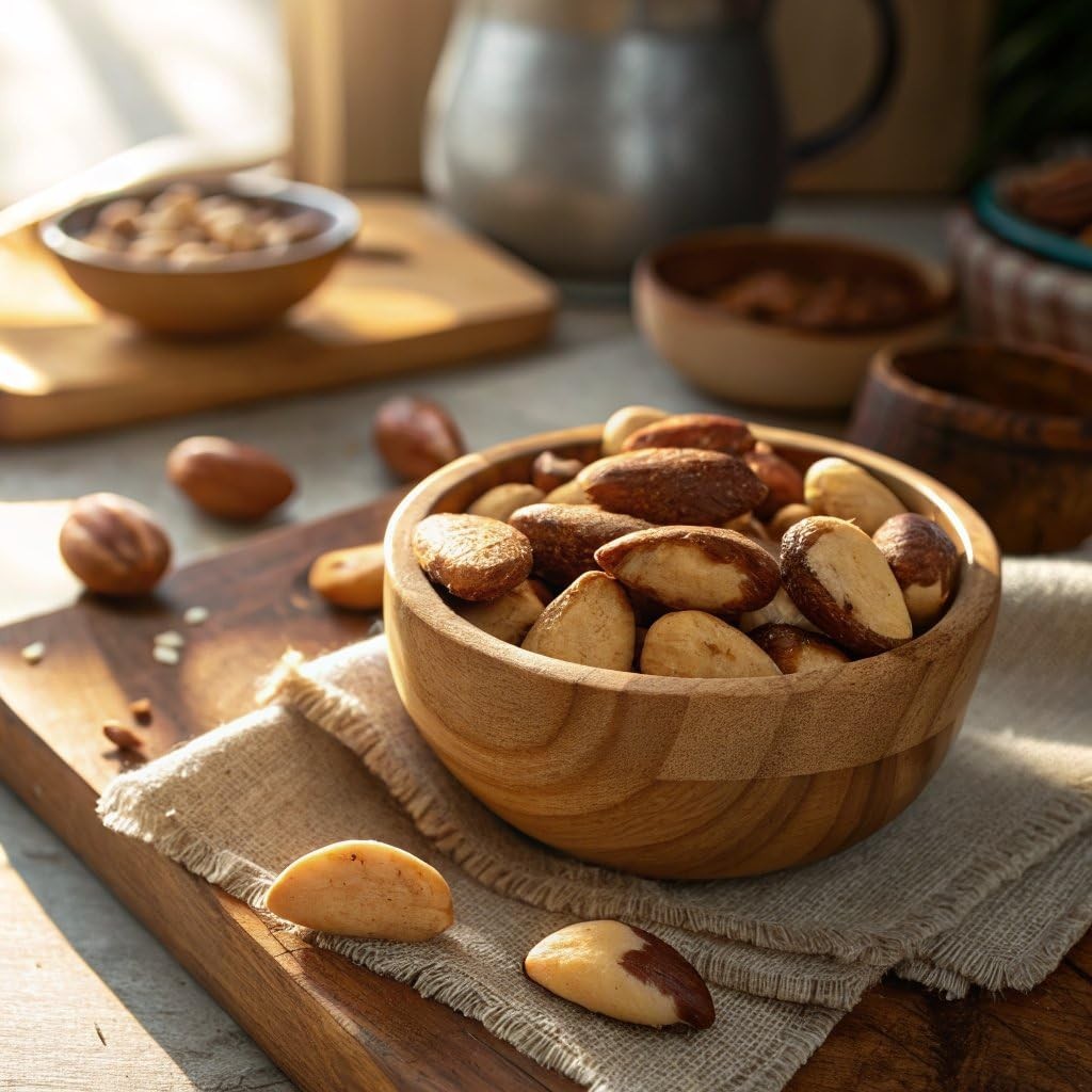Kosher Raw Brazil Nuts – 8oz Resealable Bag for Freshness & Flavor