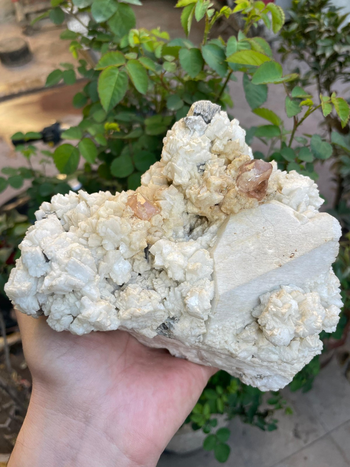 2.10 Kg Awesome Topaz Crystals Specimen With Quartz From Pakistan Mines