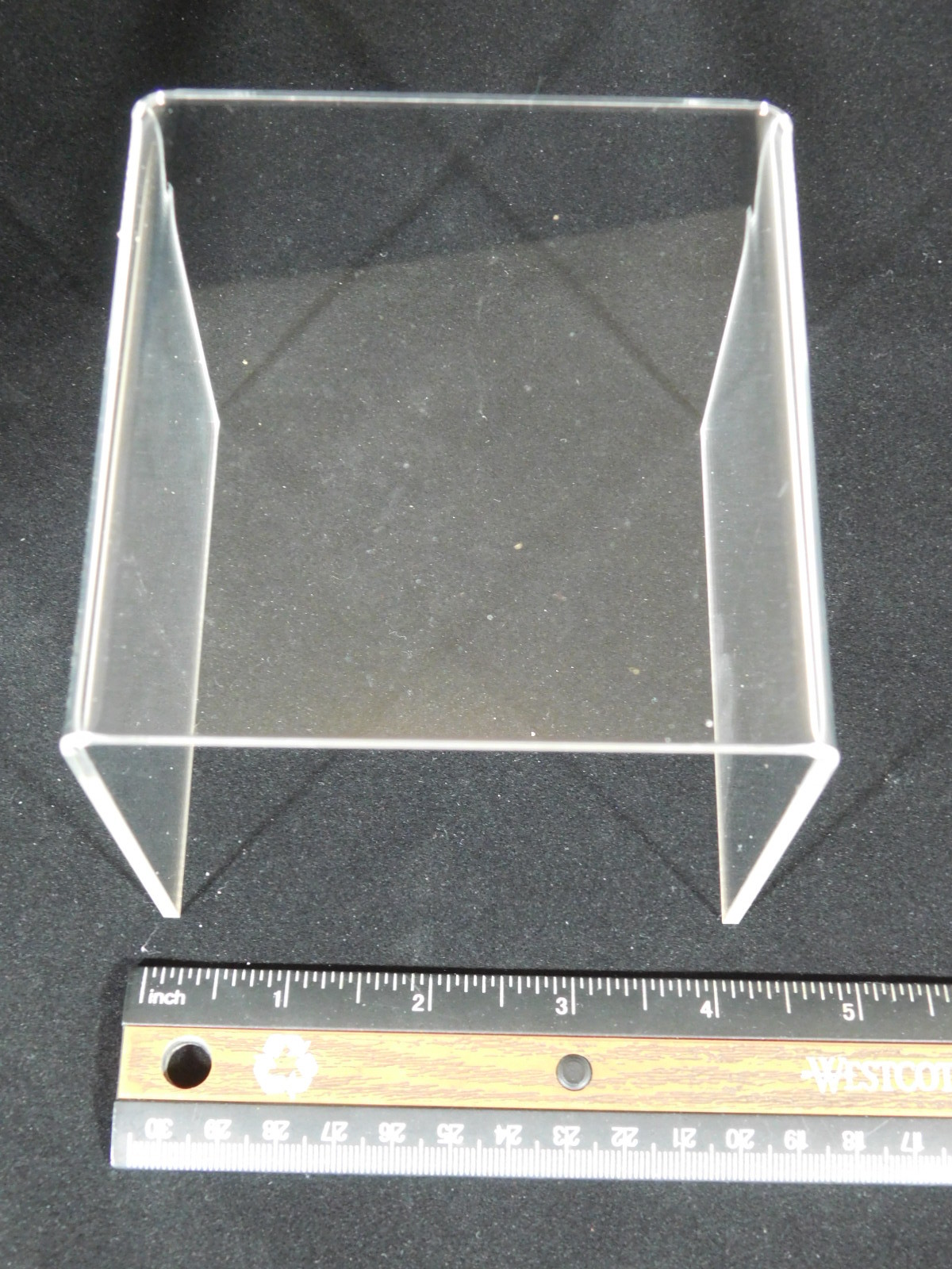 Display Stand Riser Type Large Tall Size Clear Lucite