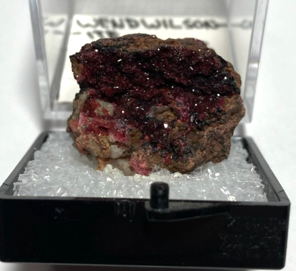 Rare Wendwilsonite sugary crystals Thumbnail from Morocco