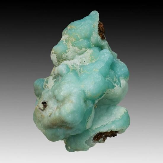 Glacial Blue Smithsonite-World Class Locality-Serpieri Mine-Attica, Greece