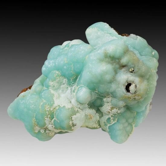 Glacial Blue Smithsonite-World Class Locality-Serpieri Mine-Attica, Greece