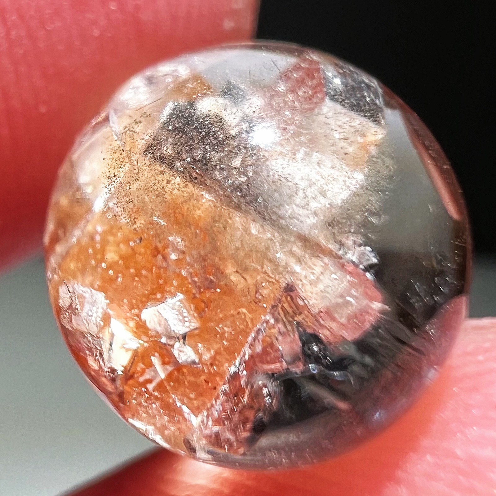 6ct Natural Beautiful Stone in the stone Crystal Polished Specimen