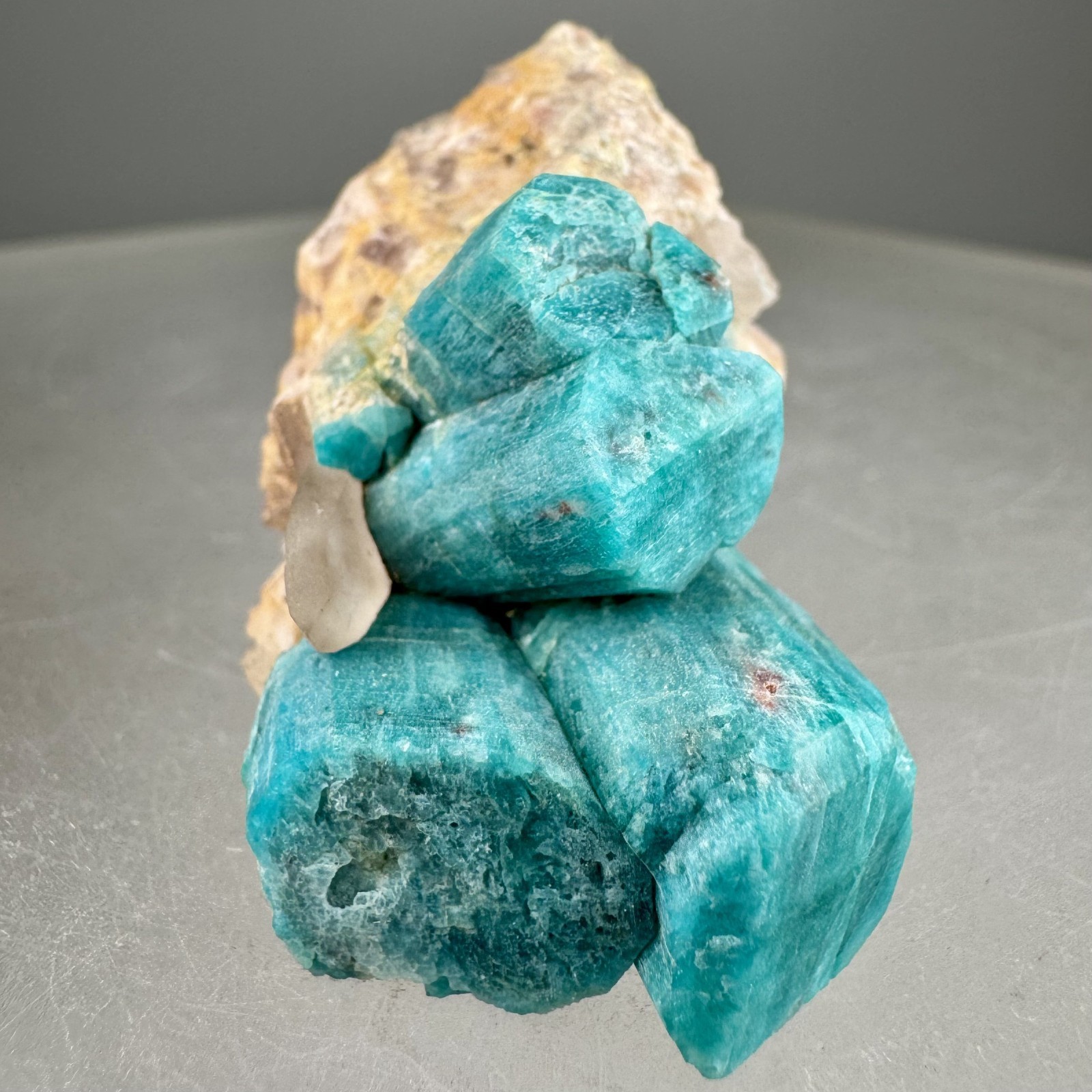 Microcline var. Amazonite: Lake George, Park County, Colorado, USA