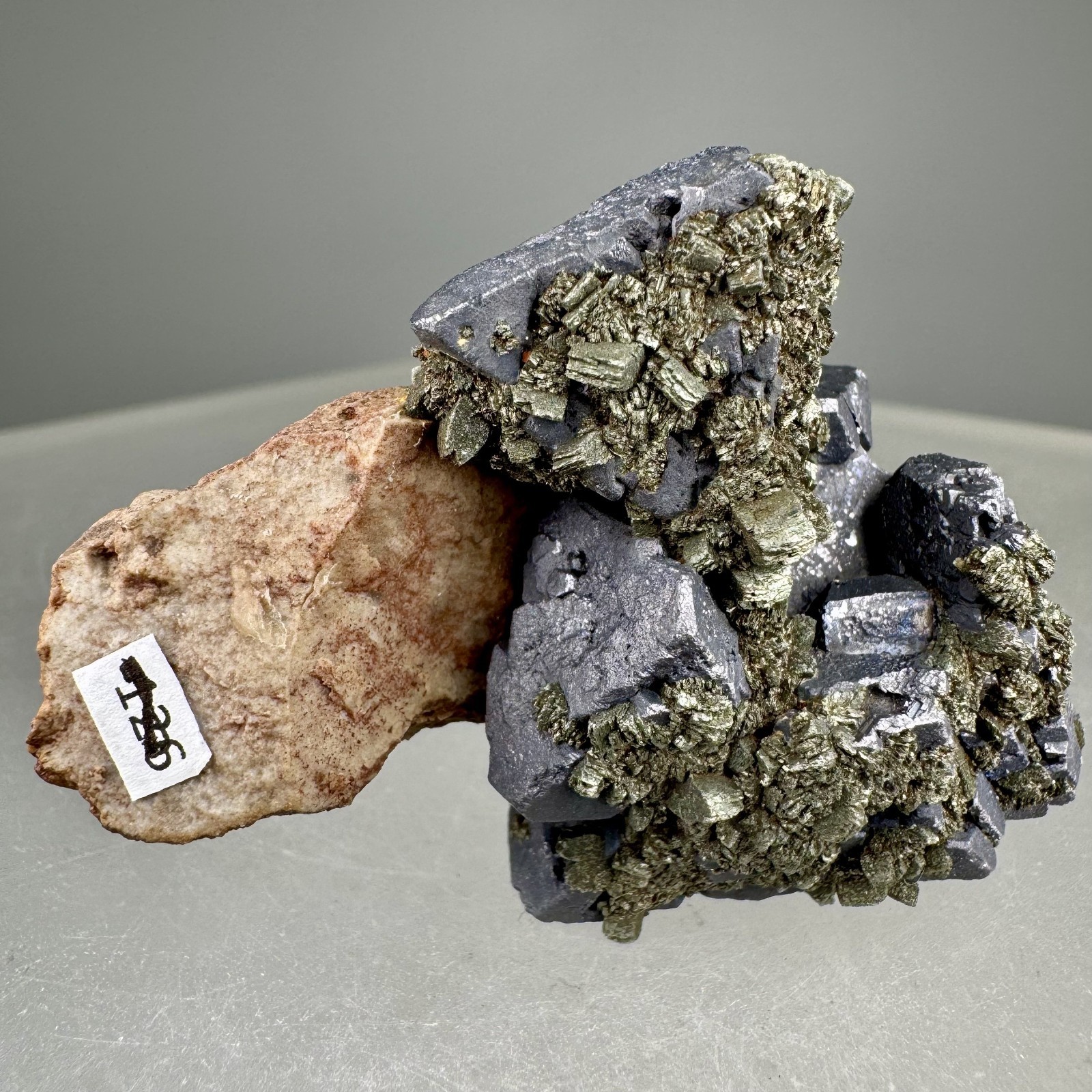 Galena, Marcasite: Picher Field, Tri-State Mining District, USA