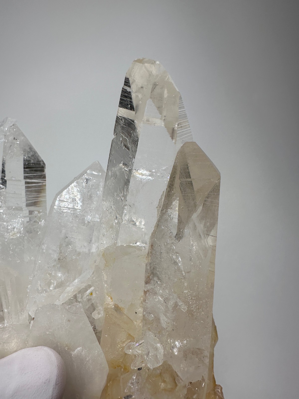 Exquisite___Large Colombian Lemurian Quartz Crystal Cluster Colombia