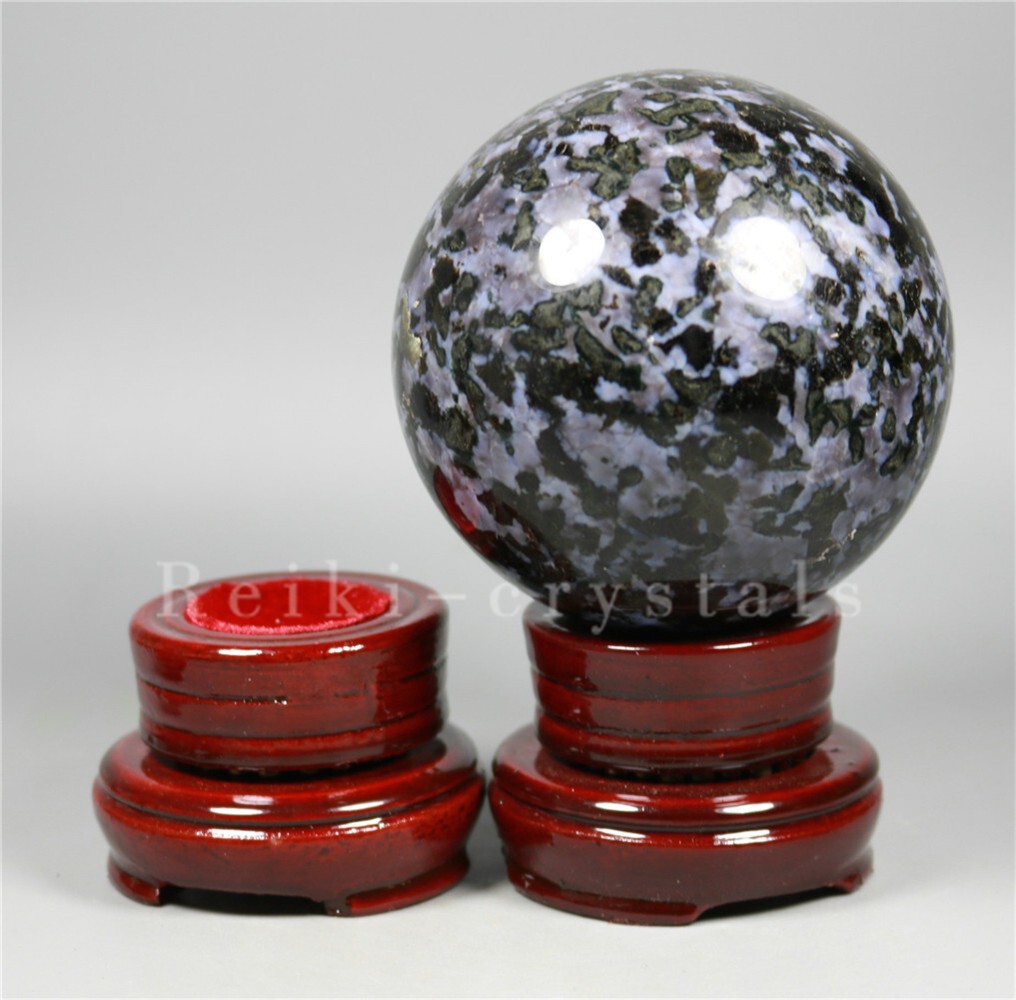 5pcs Wood Display Stand For 50-80MM Crystal Ball Sphere Globe Stone Holder Egg