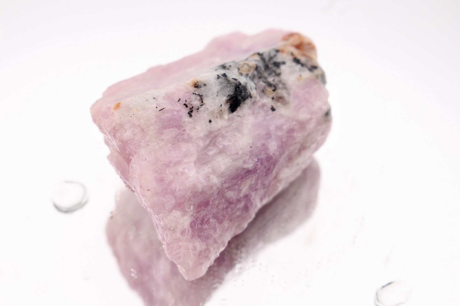 1.7oz UV ACTIVE Kunzite Nigeria Purple Lilac Raw Natural Rough Crystal Mineral