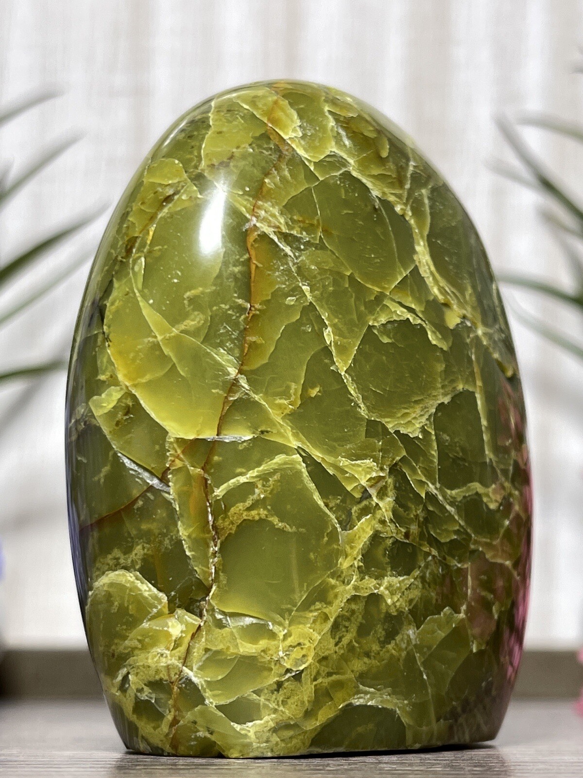 GREEN OPAL FREEFORM – Mineral Chakra Reiki Crystal Witch Energy Meditation Tower