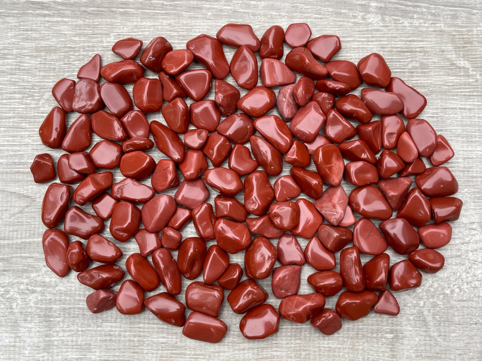 Red Jasper Tumbled Stones, 0.5″-1″ S to M Size Tumbled Red Jasper, Pick A Weight
