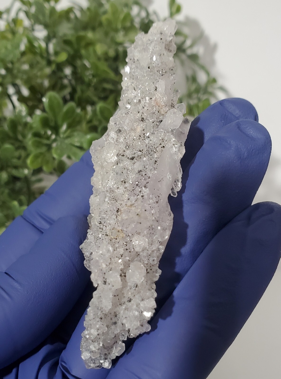 Hydroxyapophyllite Rock Cluster, Khandivali India 34g