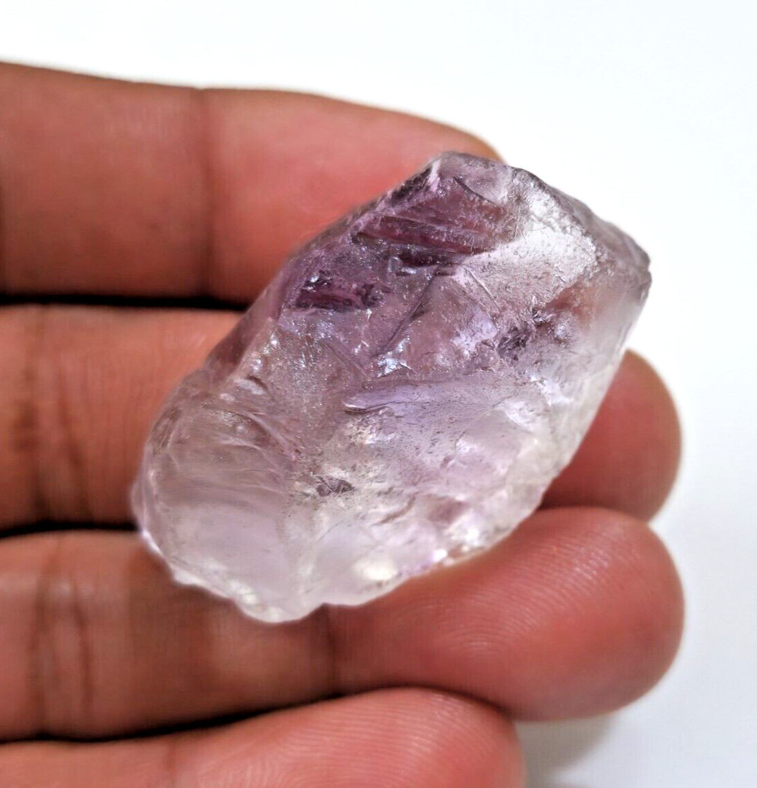 Top Unique 100% Pink Amethyst Raw 150 Crt Amethyst Crystal Rough Making Jewelry
