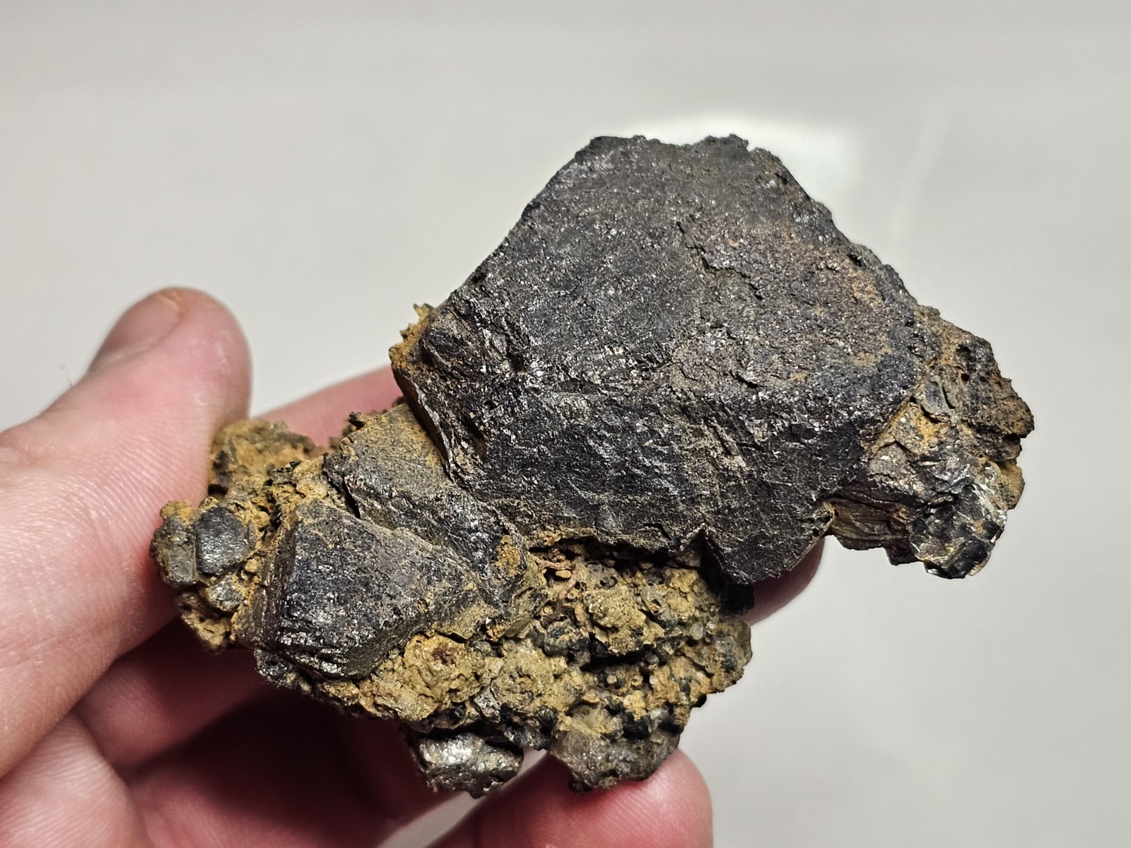 Unusual Large Magnetite Crystals – Faraday / Madawaska Mine- Bancroft, Ontario
