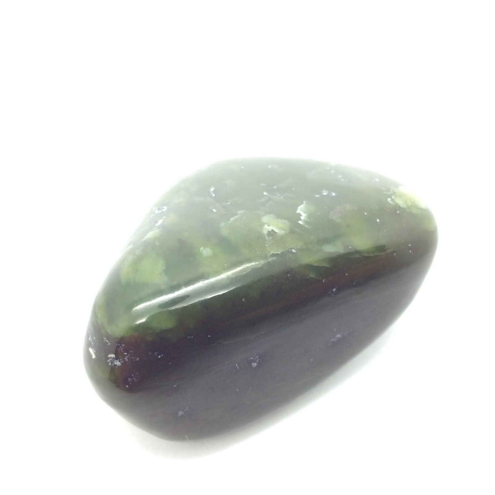 Siberian Jade Pebble Green Nephrite Jade Stone Sayan Mountains Siberia #9
