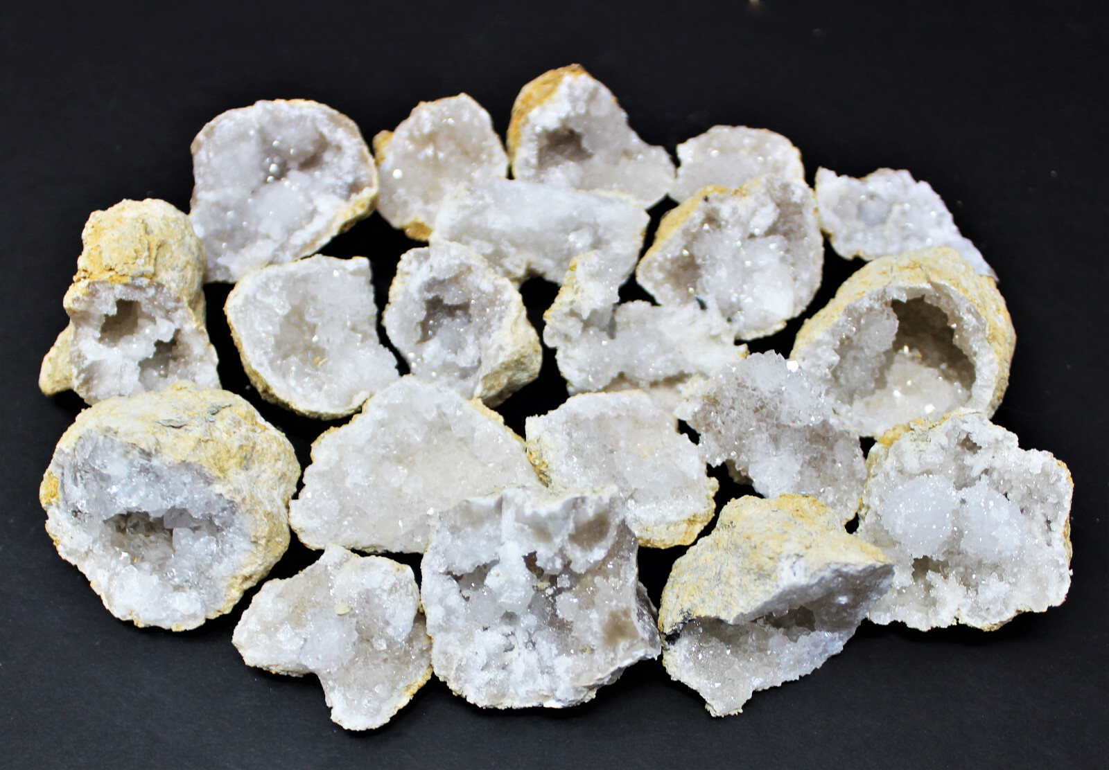 20 Break Crack Open Your Own Whole Quartz Geodes (Unopened Crystals)