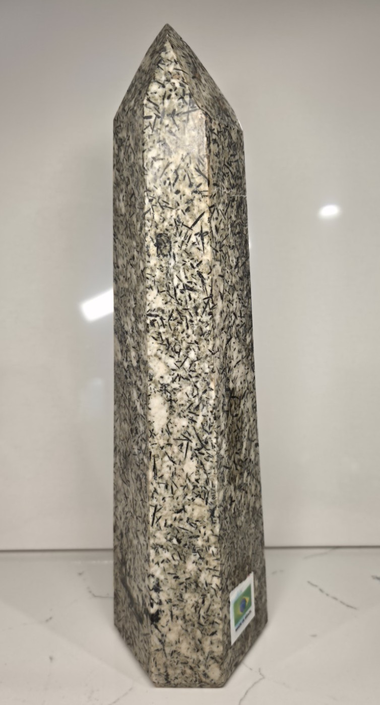 5.8LB 11.5″ Epidote Crystal Tower Obelisk