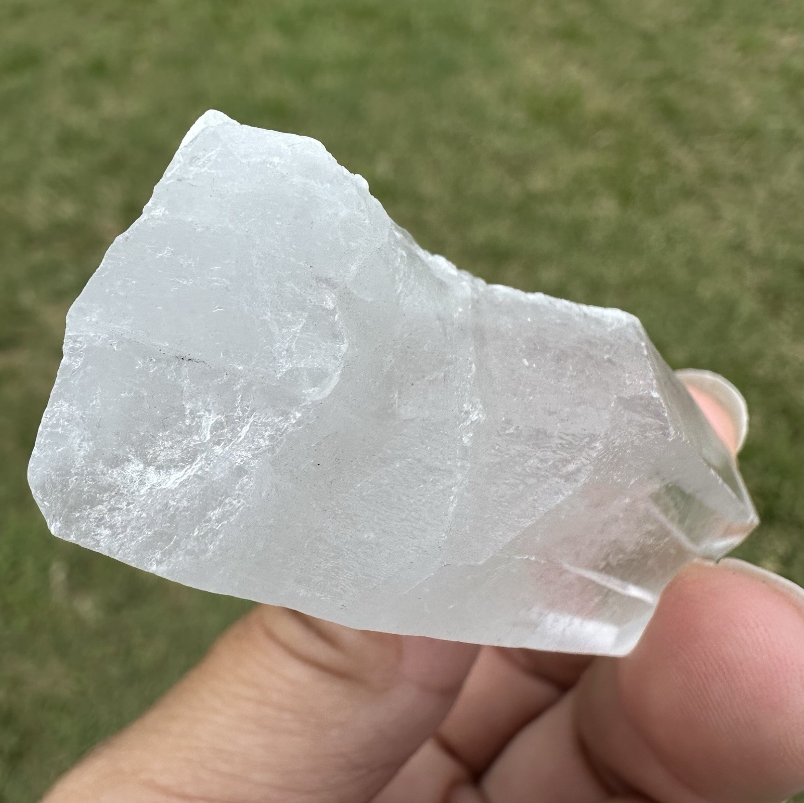 Arkansas Clear Quartz Lemurian Seed Crystal Parallel Twin Point Formation 1.7 oz