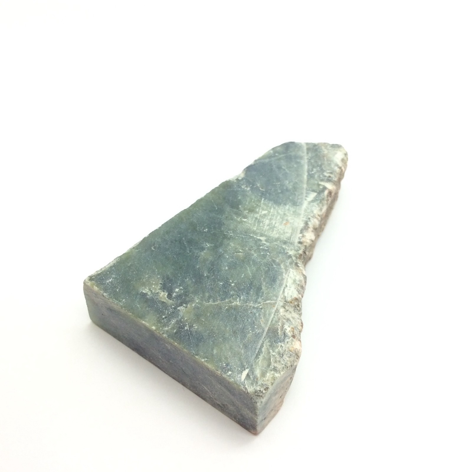 Siberian Jade Slab Green Nephrite Jade Lapidary Stone Sayan Mountain Siberia #22