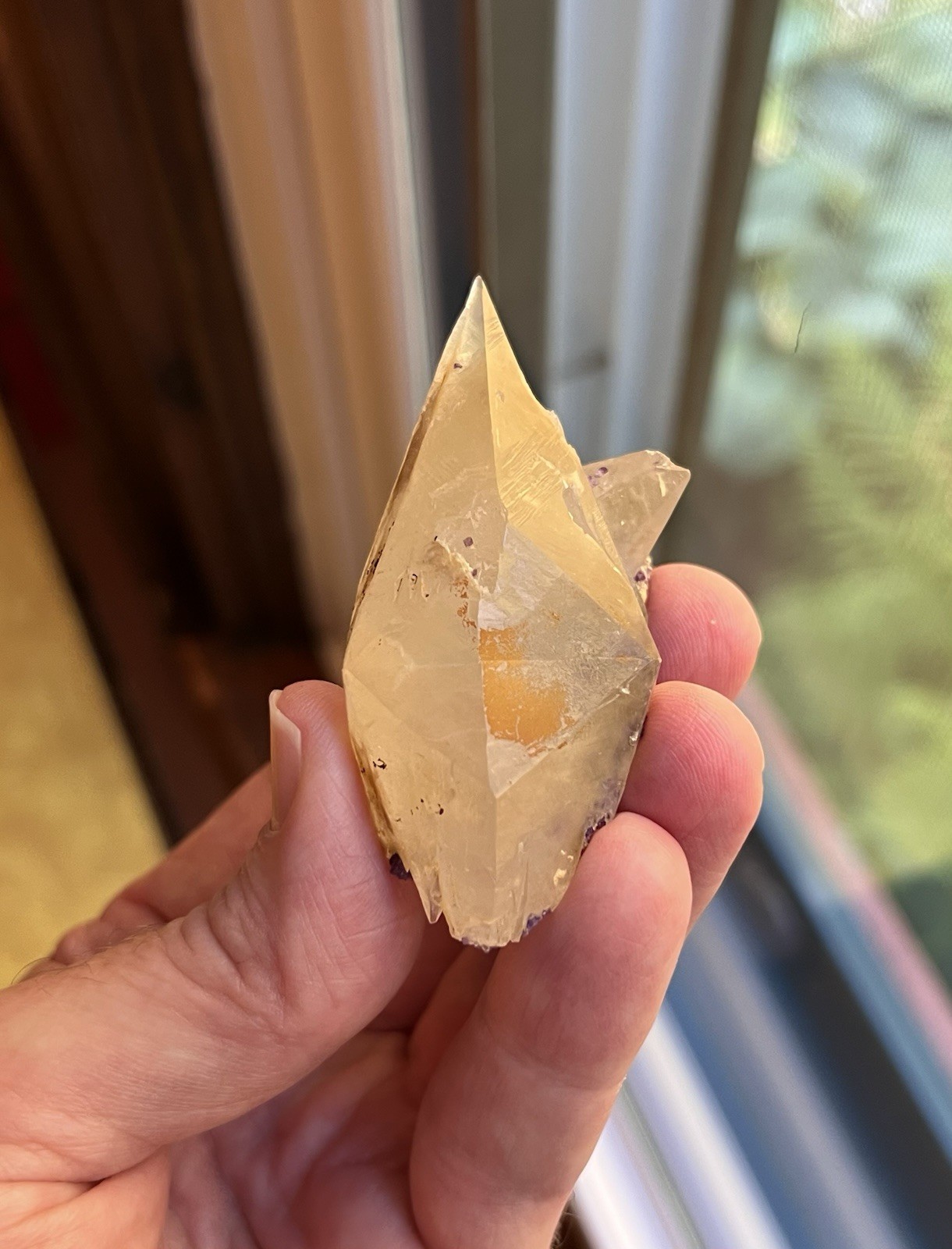 Calcite with Fluorite Mundy’s Landing Kentucky *Remarkable Twinning *Watch Video