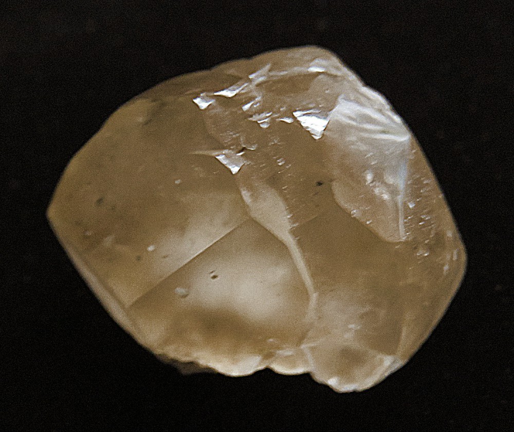 Calcite Crystal w/ Marcasite – 1 1/4″-Berry Quarry, North Vernon, Indiana