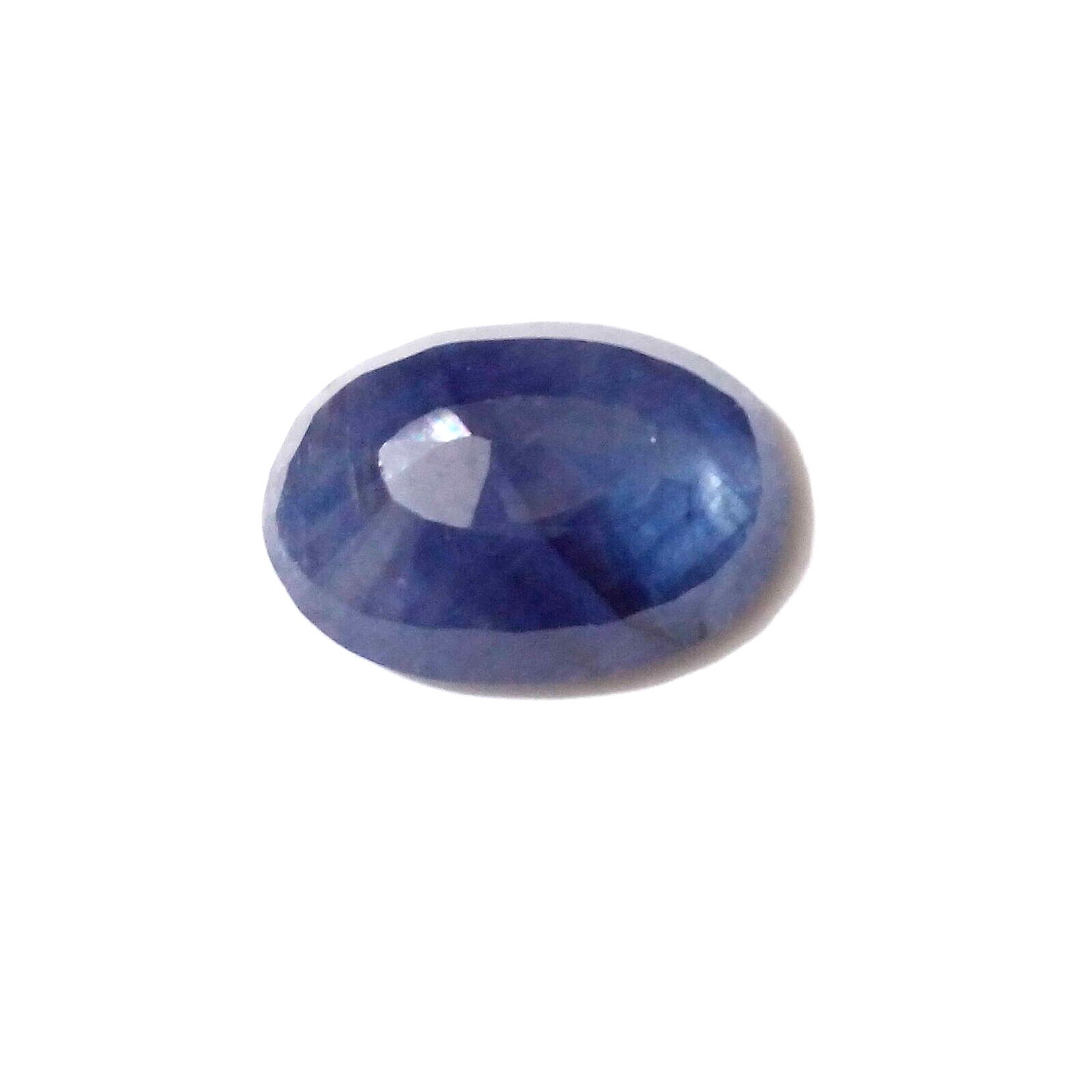 100%Natural Ultimate Blue Sapphire Oval Shape 6.39 Crt Faceted Loose Gemstone