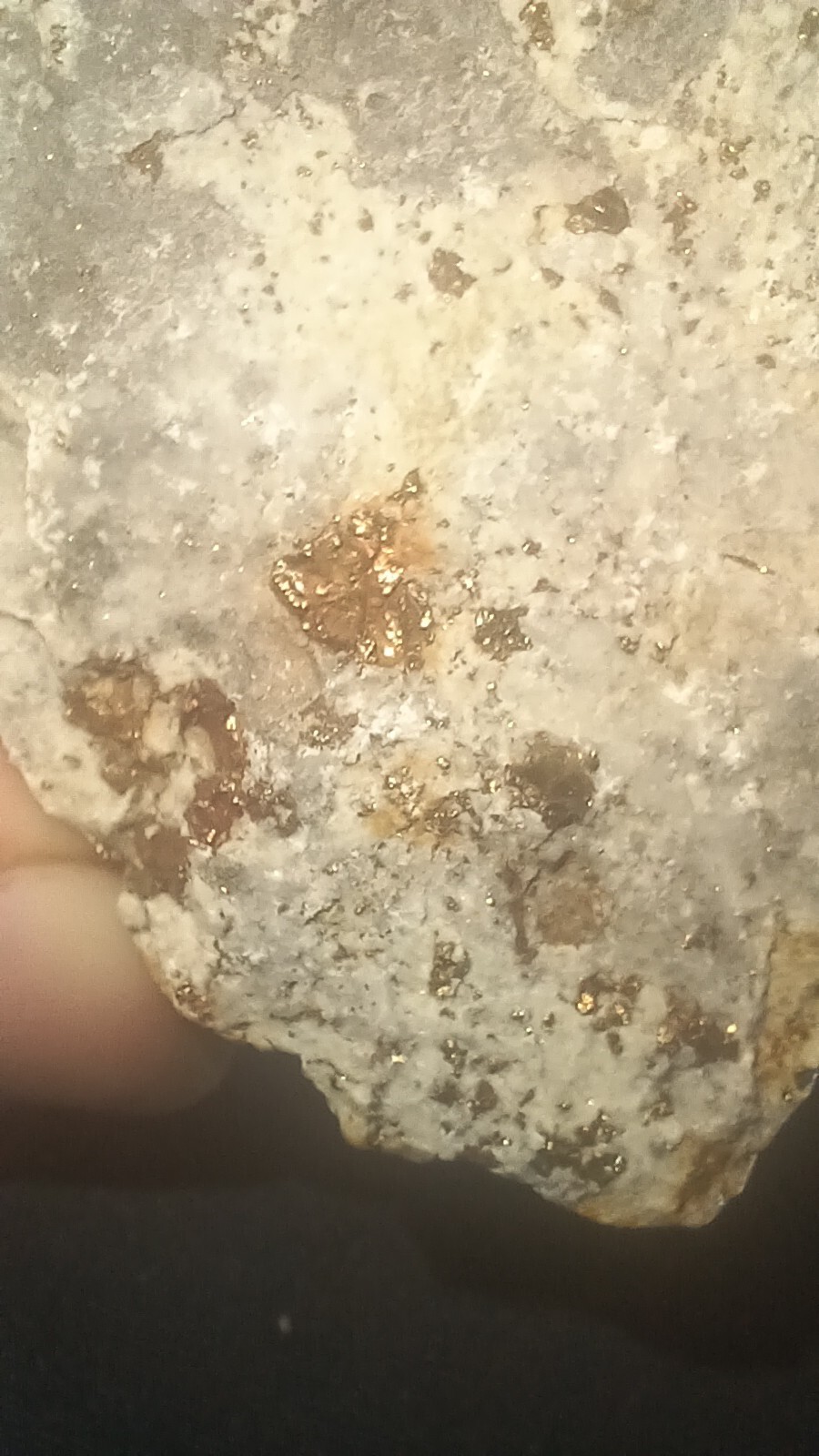 102.058 Grams of Natural Mined Visually Beautiful Telluride Gold Copper Iron Ore