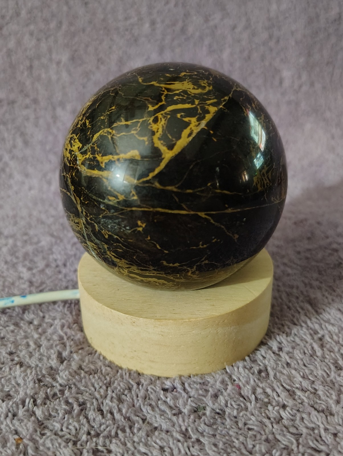 300g Natural Brown Pietersite Crystal Ball Quartz Sphere Healing