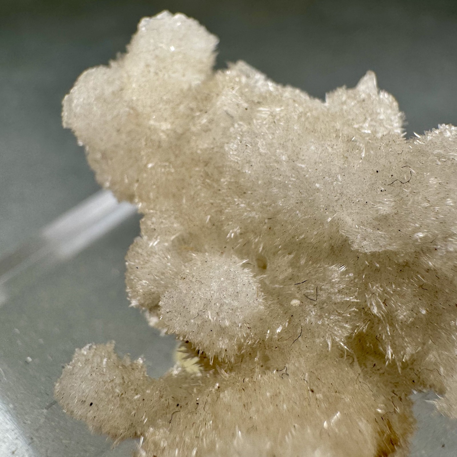 Strontianite: Minerva No. 1 Mine, Cave-In-Rock Mining Sub-District, Illinois, US