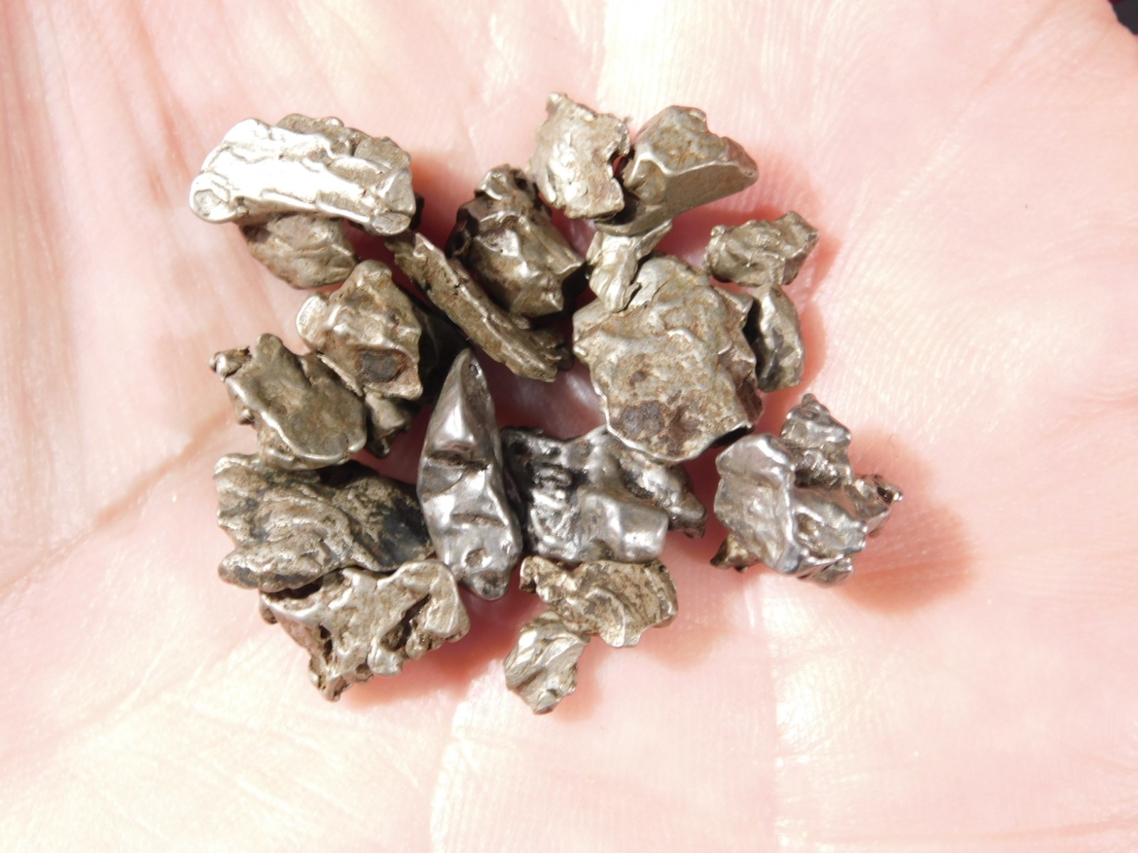 Big Lot of Little Campo Del Cielo METEORITES 100% Authentic Argentina 20.0gr
