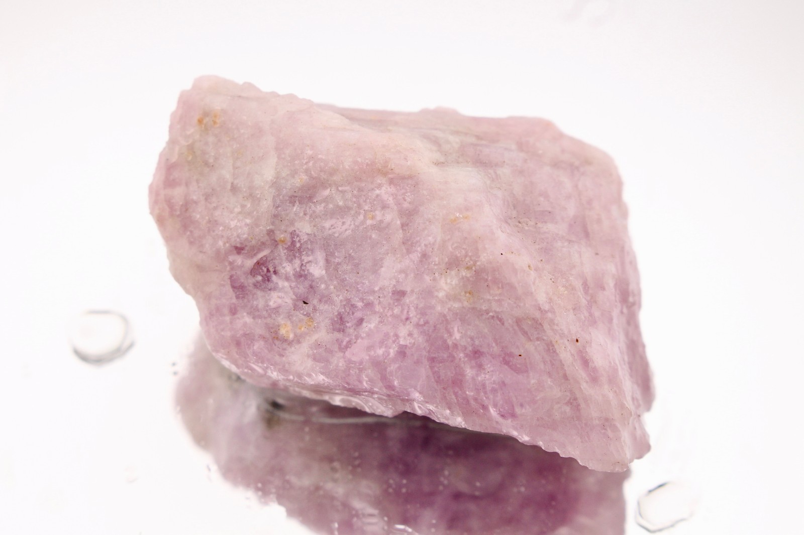 1.7oz UV ACTIVE Kunzite Nigeria Purple Lilac Raw Natural Rough Crystal Mineral