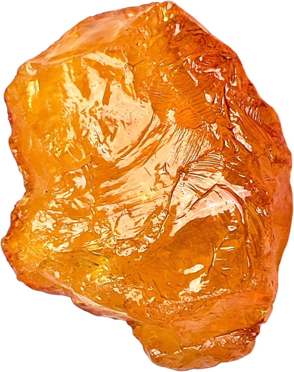 Large 1.25-2.0” Natural Citrine Raw Crystal Stone – Healing Gemstone for Wealth