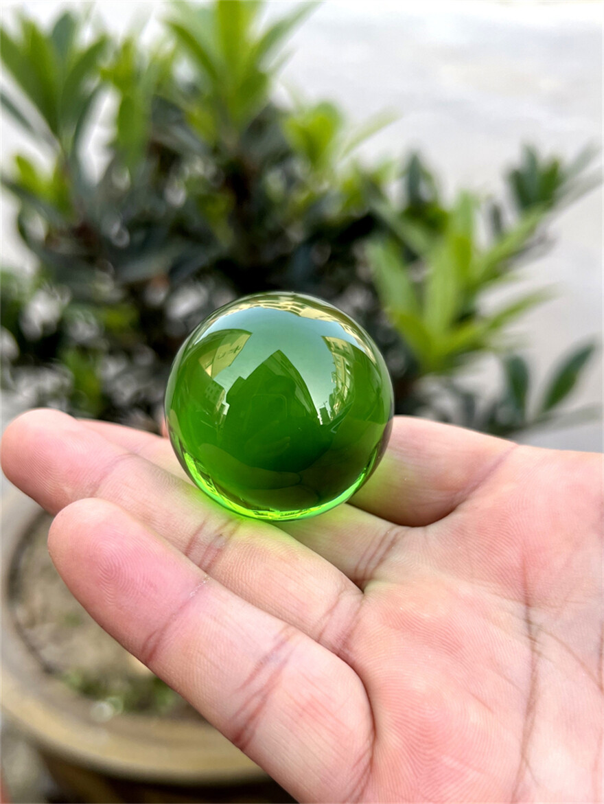 200 MM Big Great Crystal Sphere Crystal Ball With Angled Crystal Stand Engraving
