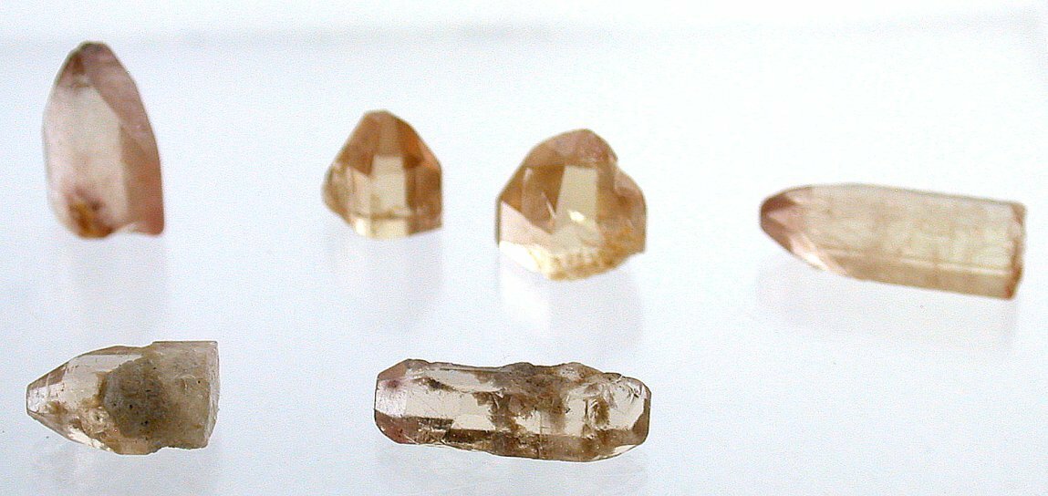 10 Natural Tepetate Mexico Golden Topaz Crystal Specimen CLOSEOUT PRICED EBS7379