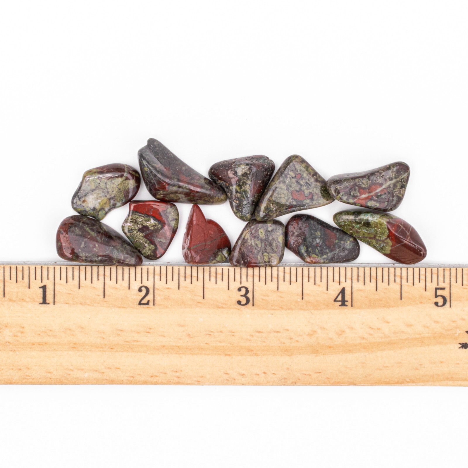 25g Tumbled Dragons Blood Jasper Gemstone Crystals 5-20 Stones Bulk Gems Rocks