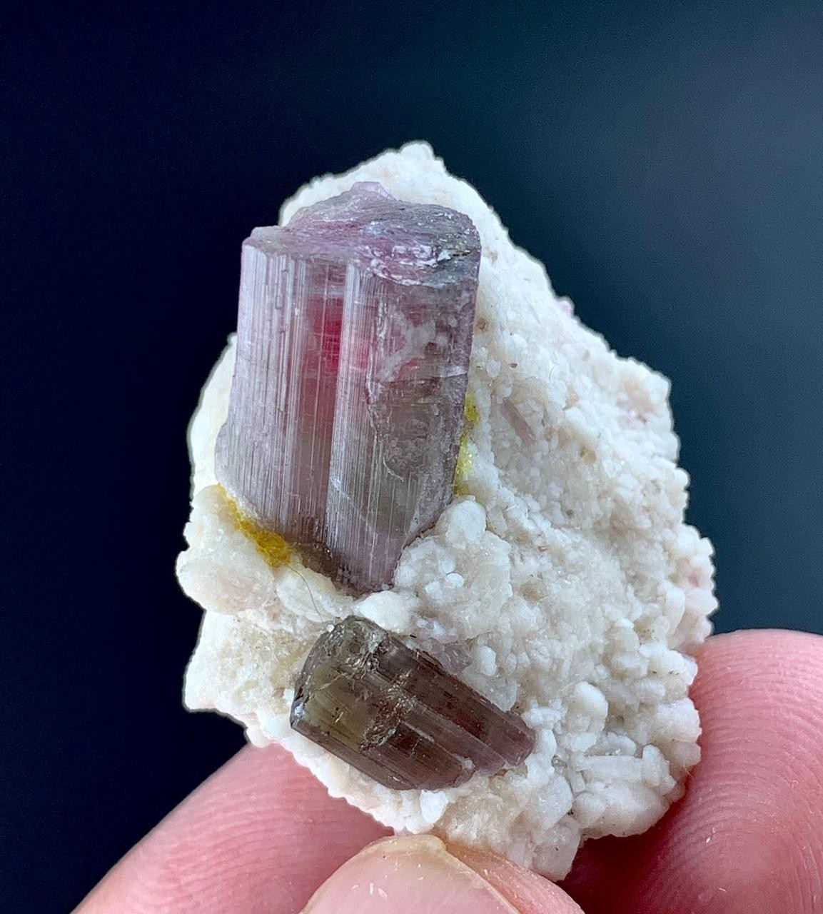 75 Carat Tourmaline Crystal Specimen From Afghanistan