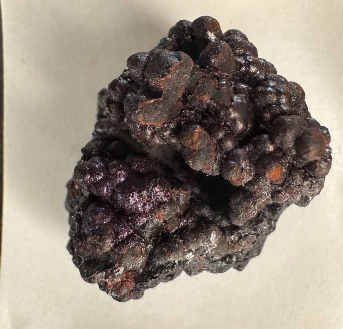 Metallic Iridescent Rainbow Goethite From Tharsis Spain