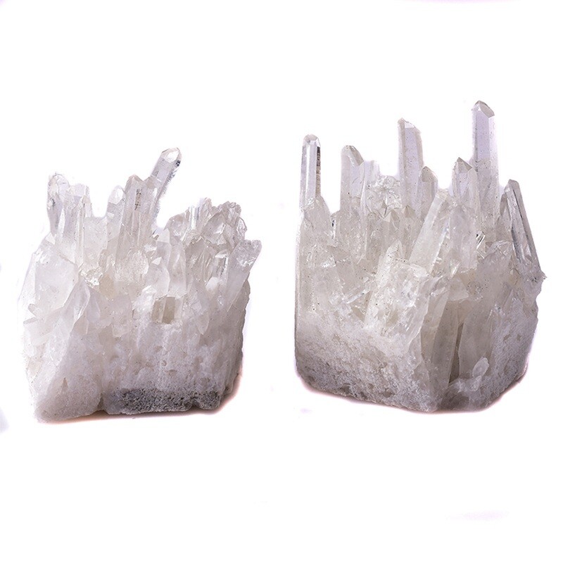150g Natural Clear Quartz Crystal Cluster Mineral Druzy Geode Gemstone Specimens