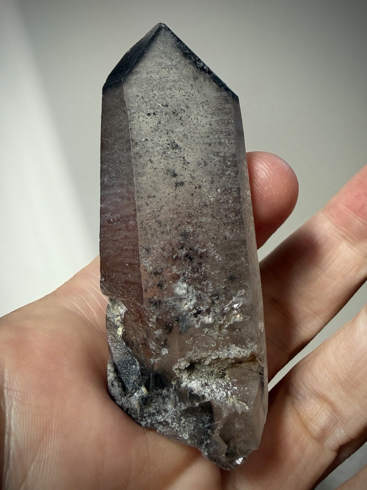 Phantom Quartz Crystal Lemurian Quartz Brazil Inclusion Quartz Phantom Inclusion