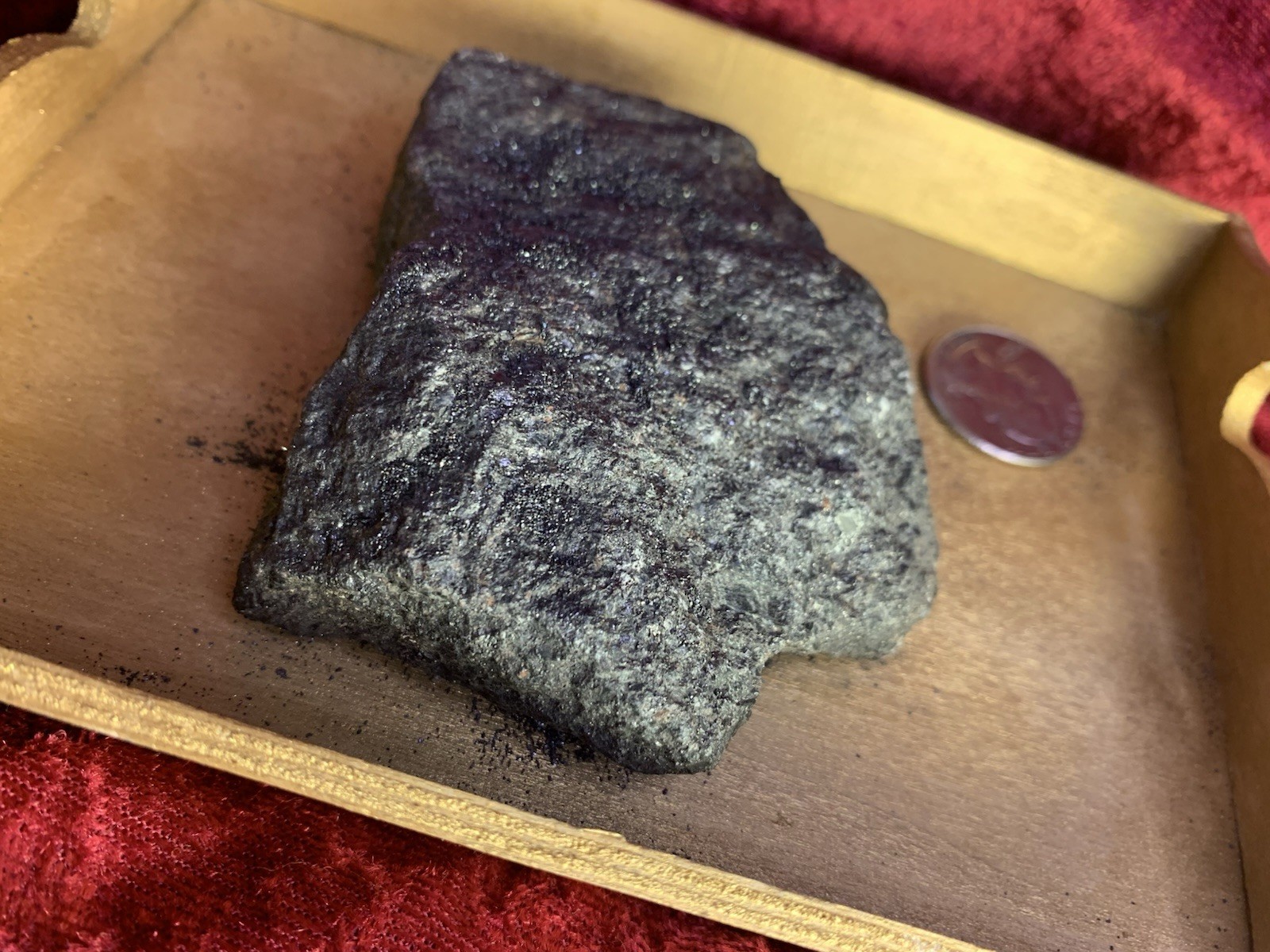 Genuine Live-Lodestone Chunk – Magnetite Mined in NY USA Adirondack Mountains