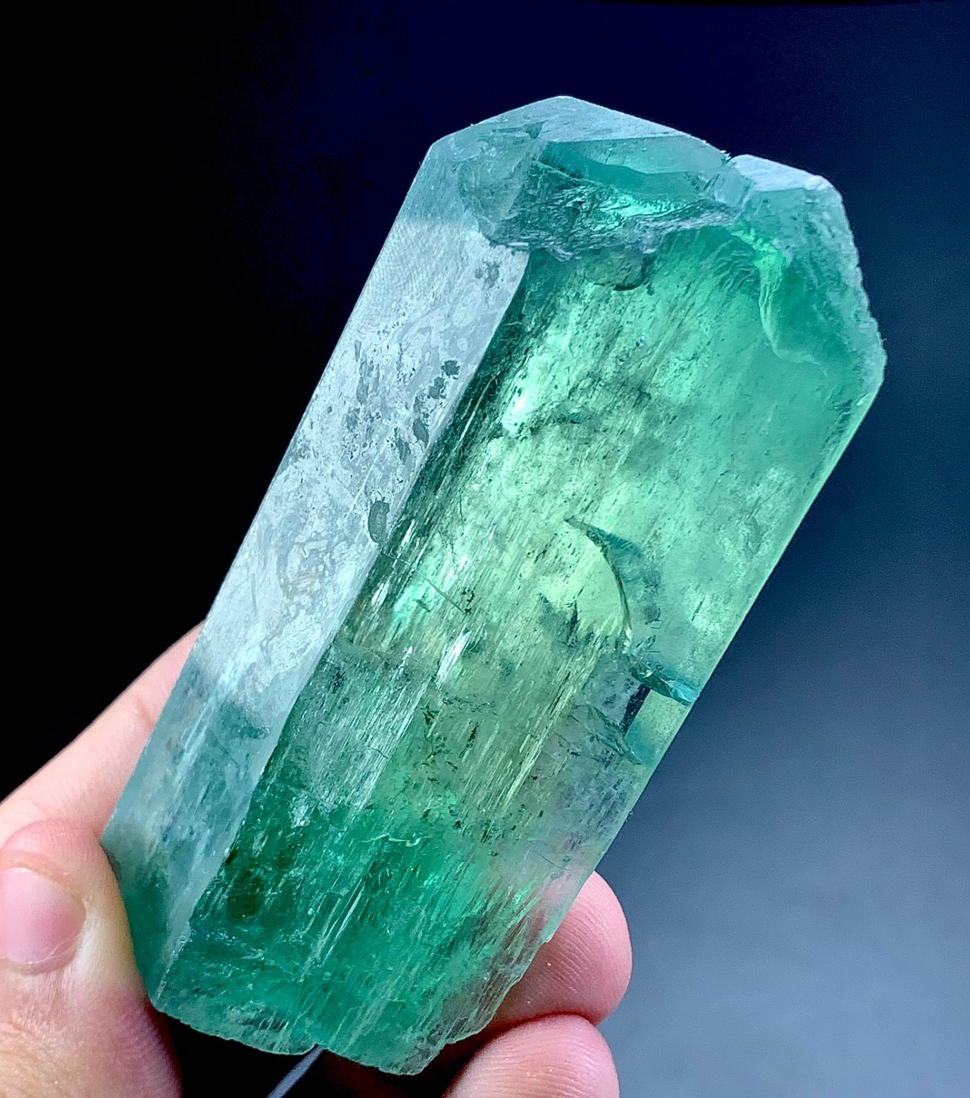 551 Carat Hiddenite Kunzite Crystal Specimen From Afghanistan