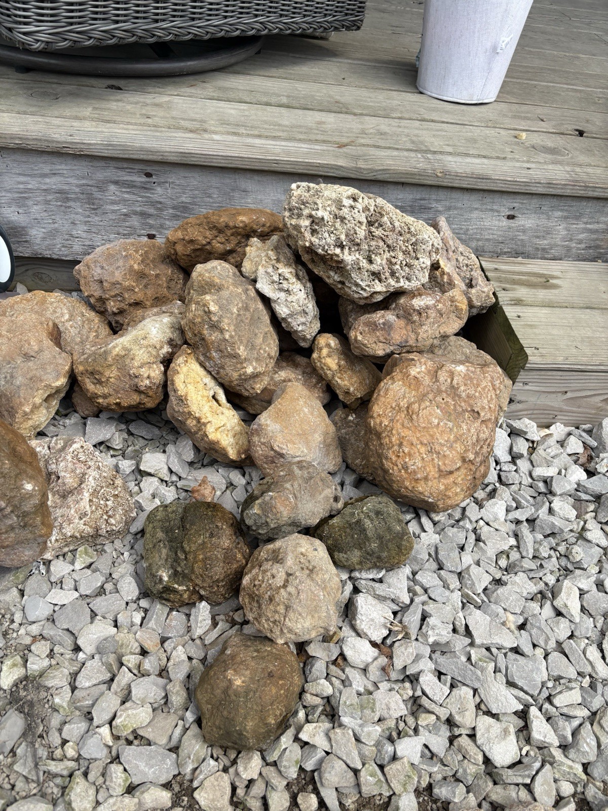 4 LB Lot Unopened Geodes/Agates/Nodules Semi Solid – Solid Lapidary (Qty: 8-12)